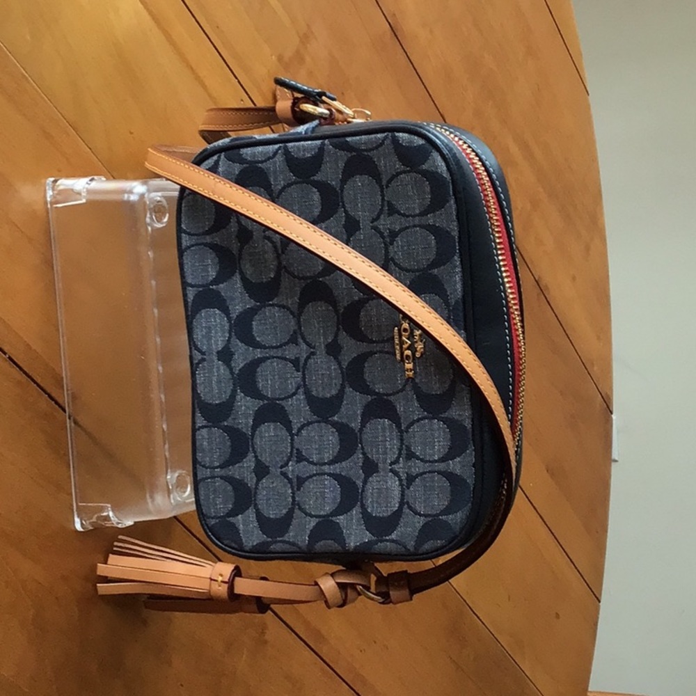 Coach mini camera crossbody bag